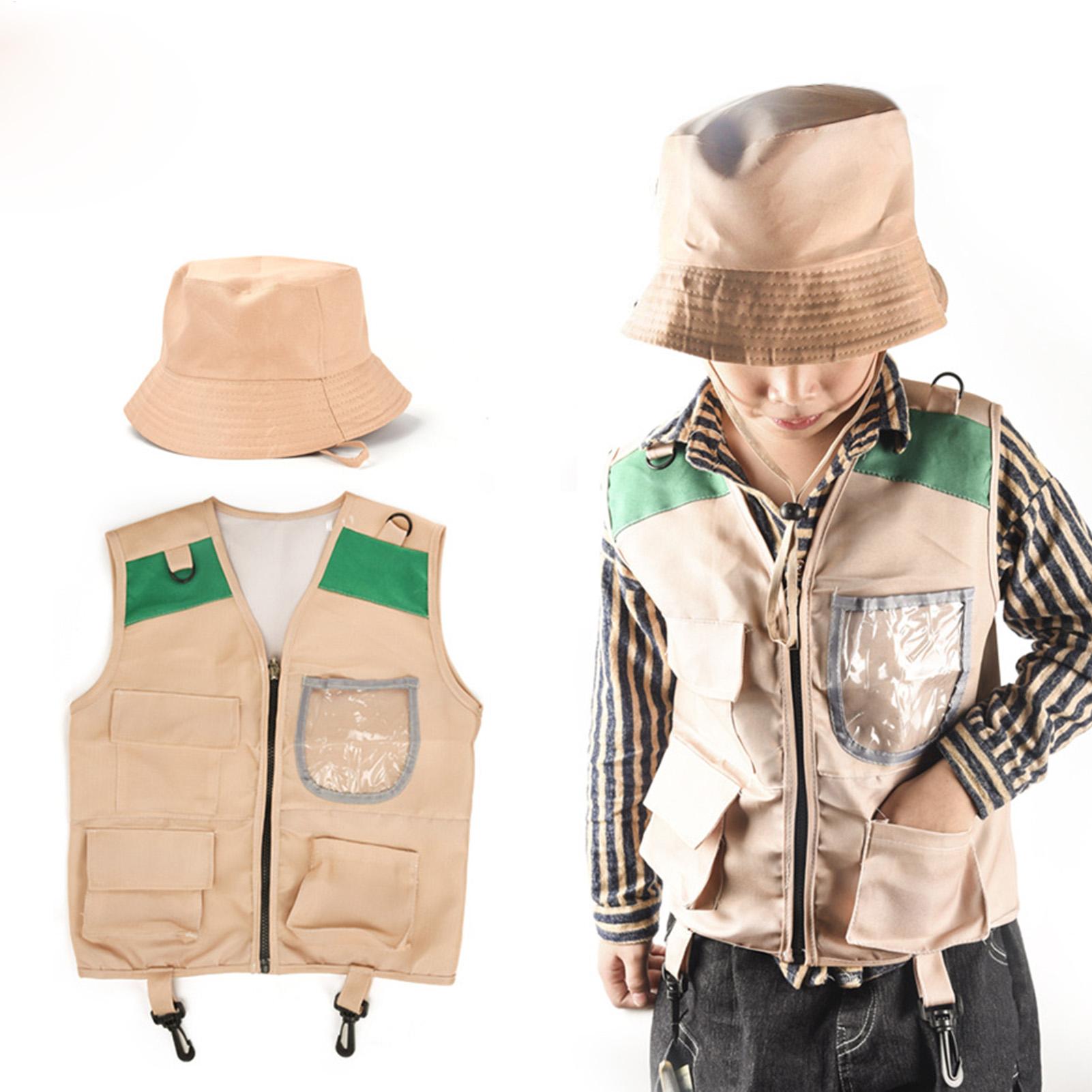 Kids Explorer hat and vest Cos - Outdoor Adventure Outfit review and price